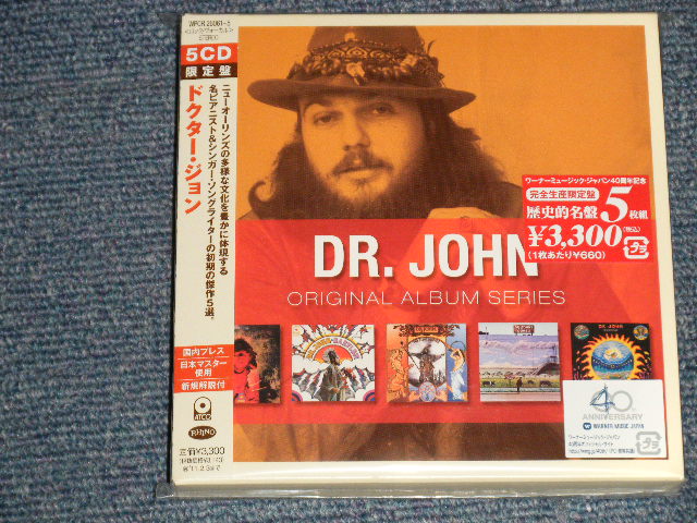 Photo1: DR. JOHN ドクター・ジョン - ORIGINAL ALBUM SERIESファイヴ・オリジナル・アルバムズ 限定版 (SEALED) / 2010 JAPAN ORIGINAL "Mini-LP Paper Sleeve" "Brand New Sealed" 5-CD's SET with OBI