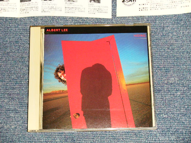 Photo1: ALBERT LEE アルバート・リー - HIDING ハイディング (MINT-/MINT) / 1987 JAPAN ORIGINAL Used CD  