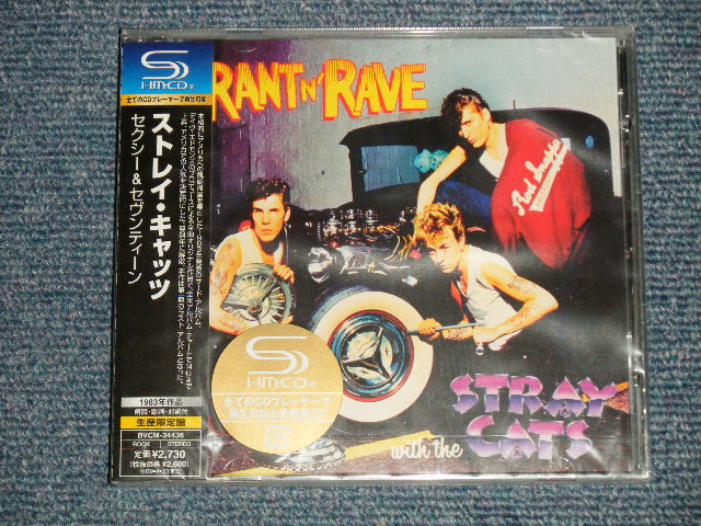 Photo1: STRAY CATS ストレイ・キャッツ -  RANT N' RAVE セクシー＆セヴンティーン (Sealed)  / 2008 Released Version JAPAN "Brand New Sealed" CD with OBI