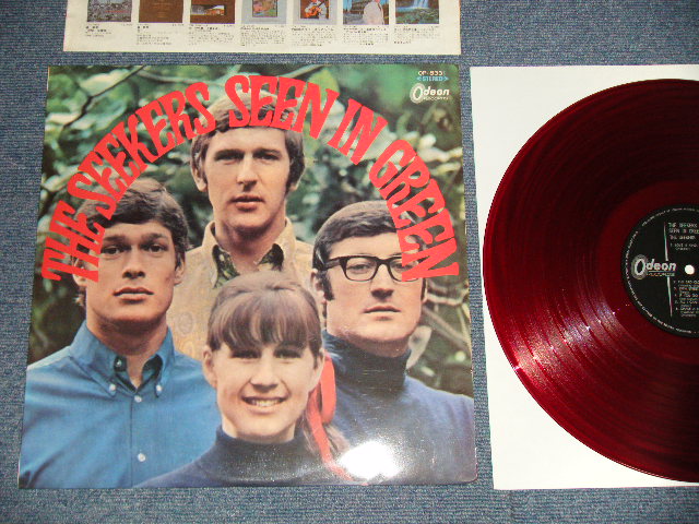 Photo1: THE SEEKESR シーカーズ - SEEN IN GREEN 朝日のかなたに (MINT-/MINT) / 1967 JAPAN ORIGINAL "RED WAX Vinyl" Used LP 