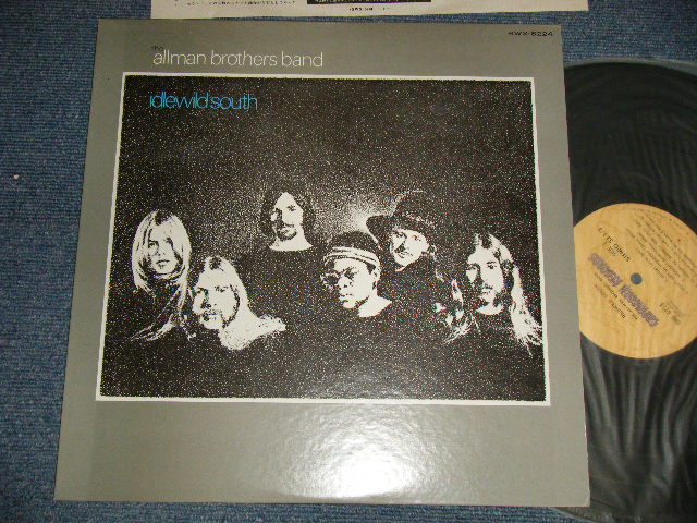 Photo1: ALLMAN BROTHERS BAND オールマン・ブラザーズ・バンド - IDOL WILD SOUTH  (Ex+++/MINT-) /1975 Version JAPAN REISSUE Used LP 