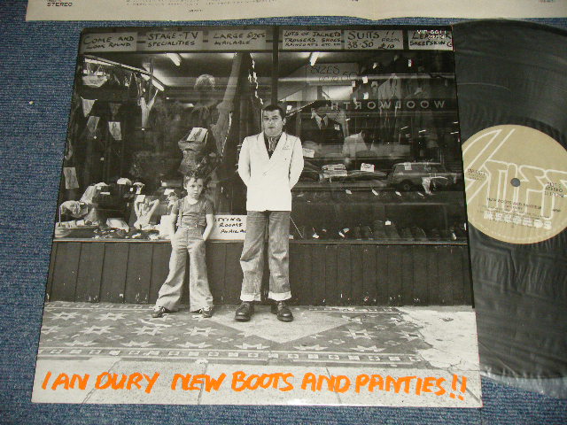 Photo1: IAN DURY イアン・デューリー - NEW BOOTS AND PANTIES!! ニュー・ブーツ・アンド・パンティーズ (MINT-/MINT-) / 1979 JAPAN ORIGINAL Used  LP