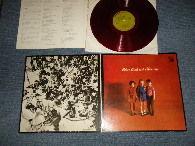 Photo1: PETER PAUL & MARY PP&M ピーター・ポール・アンド・マリー  - PETER PAUL & MOMMY PP&M ピーター・ポール・アンド・マミー (Ex+++/Ex++) / 1969 JAPAN ORIGINAL "RED Vinyl Wax" Used LP 