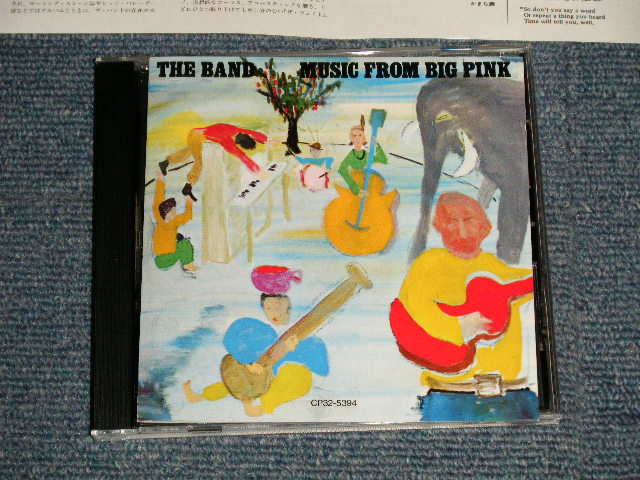 Photo1: ザ・バンド THE BAND - MUSIC FROM BIG PINK (STRAIGHT REISSUE from LP) (MINT-/MINT) /1987 JAPAN ORIGINAL 1st Press Used CD