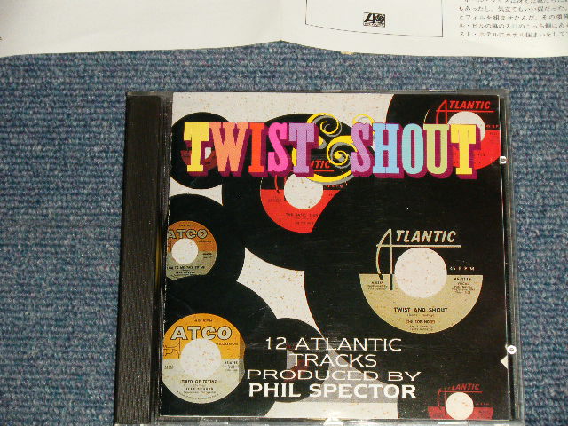 Photo1: Various - ツイスト(トゥイスト)&シャウト TWIST AND SHOUT / 12 ATLANTIC TRACKS(MINT-/MINT) / 1990 JAPAN ORIGINAL 1st ISUUE Used CD