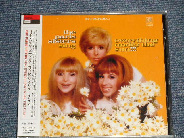 Photo1: The PARIS SISTERS パリス・シスターズ - SING EVERYTHING UNDER THE SUN シング・エヴリシング・アンダー・ザ・サン (SEALED) / 2004 IMPORT + JAPAN 輸入盤国内仕様  "BRAND NEW SEALED" CD With OBI 