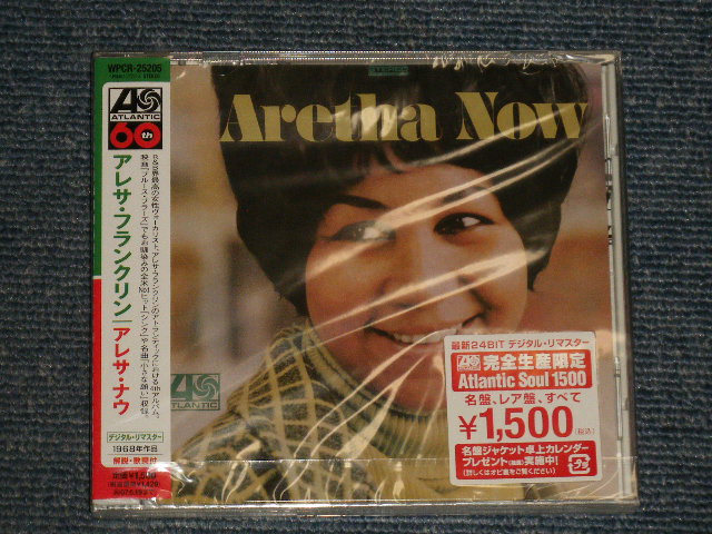 Photo1: ARETHA FRANKLIN アレサ・フランクリン - ARETHA NOW(Sealed) / 2006 JAPAN "BRAND NEW SEALED" CD  With OBI 