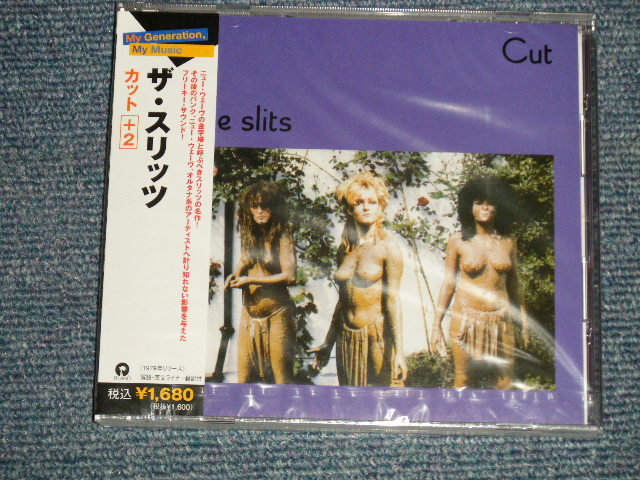 Photo1: THE SLITS ザ・スリッツ - CUT +2 カット＋２ (Sealed) / 2006 JAPAN "BRAND NEW SEALED" CD  With OBI 