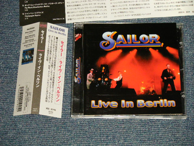 Photo1: SAILOR セイラー - LIVE IN BERLIN ライヴ・イン・ベルリン (MINT-/MINT) / 2002 JAPAN JAPAN + USA 輸入盤国内仕様 Used CD With OBI 