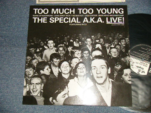 Photo1: THE SPECIALS スペシャルズ - MUCH TOO YOUNG : SPECIAL A.K.A. LIVE! (Ex+++MINT-) / 1980 JAPAN ORIGINAL Used 12" 45 rpm EP