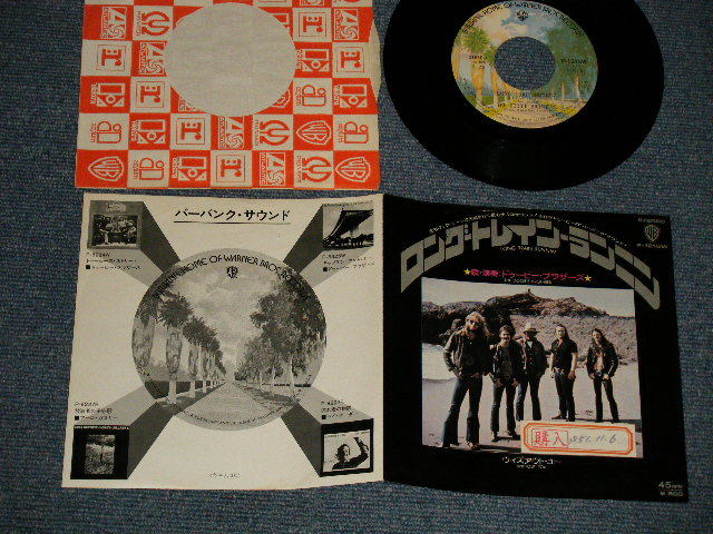 Photo1: The DOOBIE BROTHERS ドゥービー・ブラザーズ - A)LONG TRAINRUNNIN'   B)WITHOUT YOU(Ex+/Ex+++) / 1973 JAPAN ORIGINAL "1st Press ¥500 Mark, BURBANK STREET Label" Used 7"45 Single