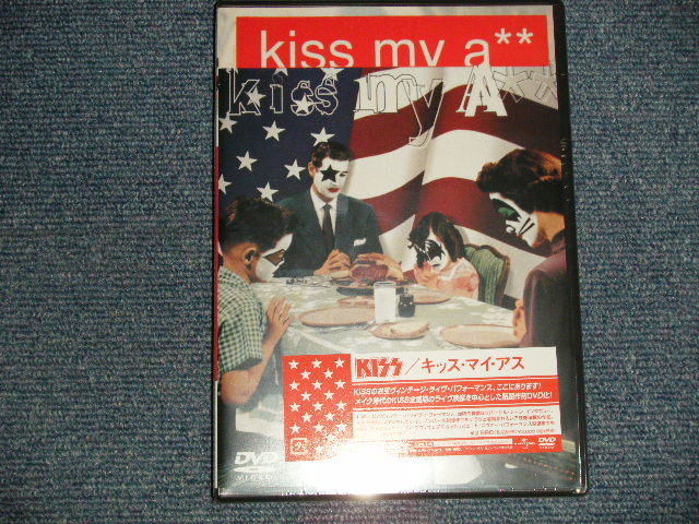 Photo1: KISS キッス - KISS MY A** キッス・マイ・アス (Sealed) /  JAPAN "BRAND NEW SEALED" DVD 
