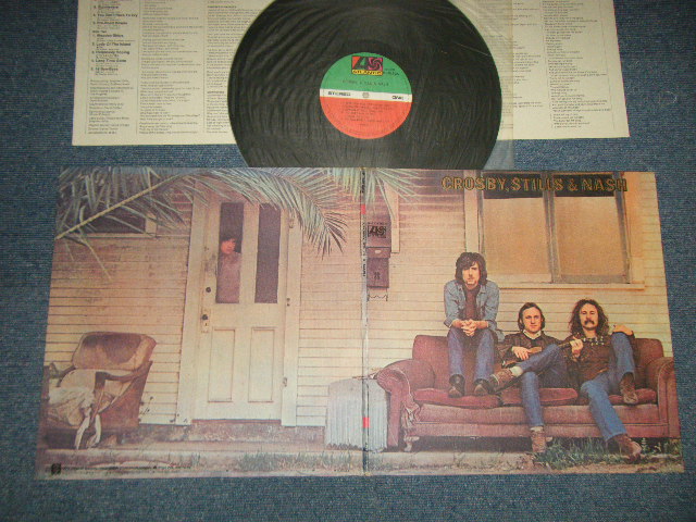 Photo1: CS&N / CROSBY, STILLS & NASH クロスビー・スティルス・アンド・ナッシュ - CROSBY, STILLS & NASH (MINT-/Ex++) / 1977 Version JAPAN REISSUE ¥2,500 Mark Used LP