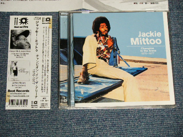 Photo1: JACKIE MITTOO ジャッキー・ミットー - CHAMPION IN THE AREAS 1976-1977 (MINT-/MINT) / 2003 JAPAN ORIGINAL Used CD  with OBI 