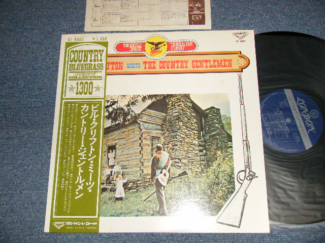 Photo1: BILL CLIFTON MEETS The COUNTRY GENTLEMEN ビル・クリフトン・ミーツ・カントリー・ジェントルメン (Ex++/MINT-) / 1974 JAPAN Used LP
