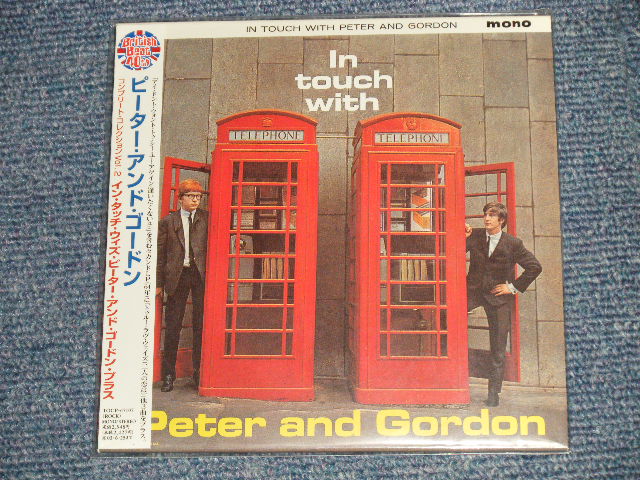 Photo1:  PETER AND GORDON ピーター・アンド・ゴードン -  IN TOUCH WITH PETER AND GORDONプラスイン・タッチ・ウィズ・ピーター・アンド・ゴードン・プラス  (Sealed) / 2002 JAPAN "Mini-LP PAPER SLEEVE 紙ジャケ""BRAND NEW SEALED" CD  With OBI 