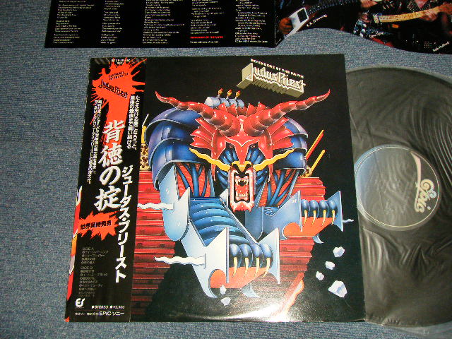 Photo1: JUDAS PRIEST ジューダス・プリースト - DEFENDERS OF THE FAITH 背徳の掟 (Ex+++/MINT-) / 1984 JAPAN ORIGINAL Used LP with OBI 