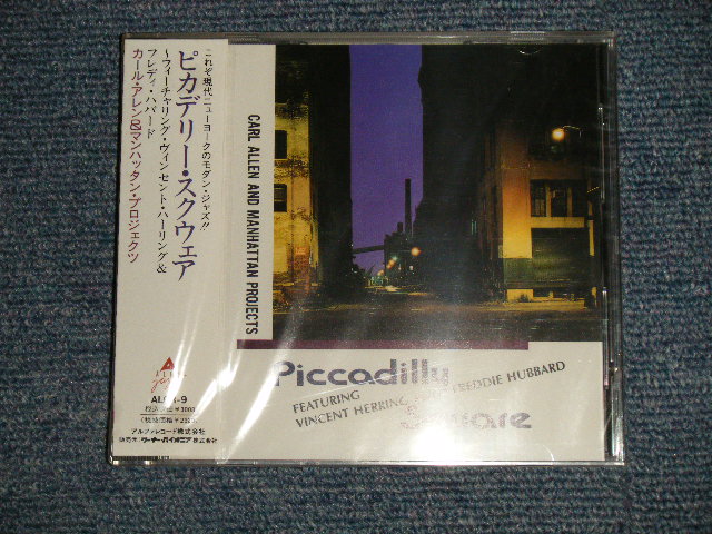 Photo1: CARL ALLEN AND MANHATTAN PROJECTS カール・アレン - PICCADILLY SQUARE ピカデリー・スクエア  (SEALED)  / 2006 JAPAN ORIGINAL "PROMO"  "BRAND NEW SEALED"  CD with OBI 