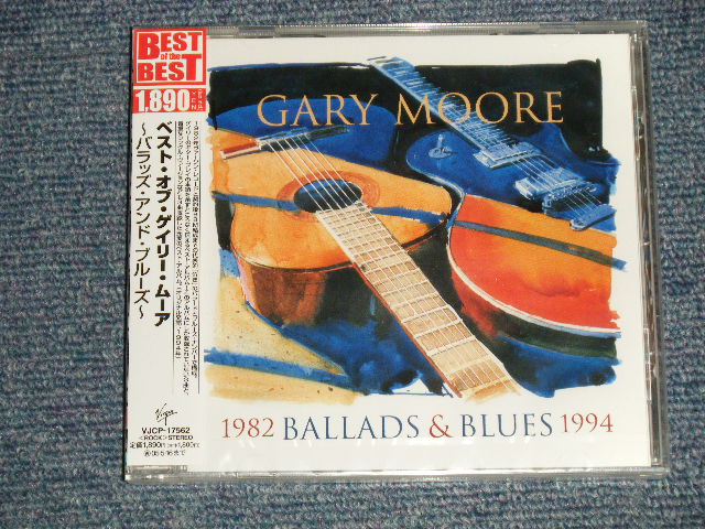Photo1: GARY MOORE ゲイリー・ムーア  - 1982 BALLADS & BLUES 1994 ベスト・オブ・ゲイリー・ムーア (SEALED) /  2004 Japan "Brand New Sealed" CD with OBI