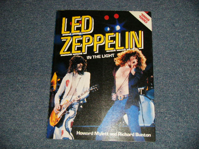 Photo1: LED ZEPPELIN レッド・ツェッペリン - IN THE LIGHT イン・ザ・ライト1968-1980 (Ex+++)/  1982 1st Press VERSION Used BOOK with "JIMMY PAGE STICKER" 