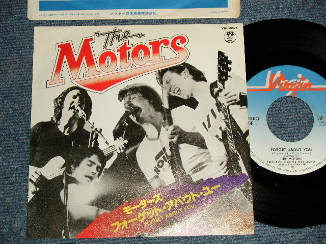 Photo1: The MOTORS モーターズ - A)FORGET ABOUT YOU フォーゲット・アバウト・ユー  B)SENSATION センサイション (Ex+++/Ex+, MINT-) / 1978 JAPAN ORIGINAL Used 7" Single 