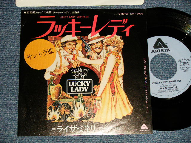 Photo1: LIZA MINNELLI ライザ・ミネリ - A)LUCKY LADY ラッキー・レディ (from OST)  B)TOO MUCH MUSTARD (MINT-/MINT) / 1976 JAPAN ORIGINAL Used 7" Single  