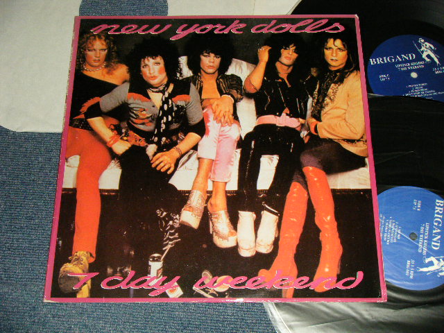 Photo1: NEW YORK DOLLS ニューヨーク・ドールズ - 7 DAYS WEEKEND (Ex++/MINT) / UK ENGLAND ORIGINAL "BOOT / COLLECTOR's" Used 2-LP