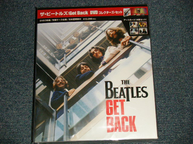 Photo1: The BEATLES ビートルズ - GET BACK DVD COLLECTOR'S SET(SEALED) / 2022 JAPAN ORIGINAL "BRAND NEW SEALED" DVD