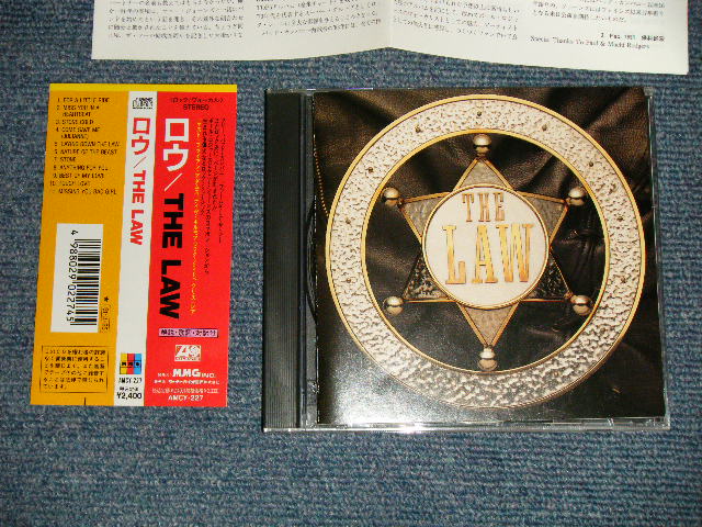 Photo1: THE LAW ロウ - THE LAW ロウ (MINT/MINT) / 1991 JAPAN ORIGINAL Used CD  with OBI