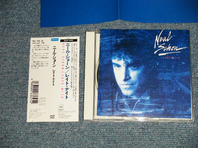 Photo1: NEIL SCHON ニール・ショーン - LATE NITE (MINT/MINT) / 1989 JAPAN ORIGINAL Used CD  with OBI