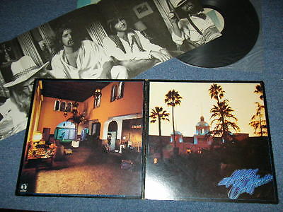 Photo1: EAGLES イーグルス - HOTEL CALIFORNIA (With POSTER) (Ex+/Ex+) / 1976 Japan ORIGINAL Used LP