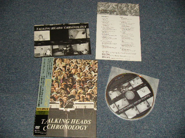 Photo1: TALKINGHEADS トーキング・ヘッズ  - CHRONOLOGY クロノロジー〜グレイト・ライヴ1975-2002 (MINT-/MINT)  / 2011 JAPAN  "輸入盤国内仕様" "デラックス盤" "初回生産限定" "48pハードバックカヴァー仕様"  Used DVD