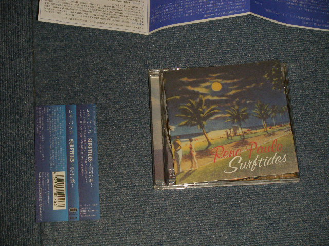 Photo1: RENE PAULO レネ・パウロ - SURFTIDES 〜浜辺の歌〜 (MINT-/MINT) / 2002 JAPAN ORIGINAL Used CD with OBI 