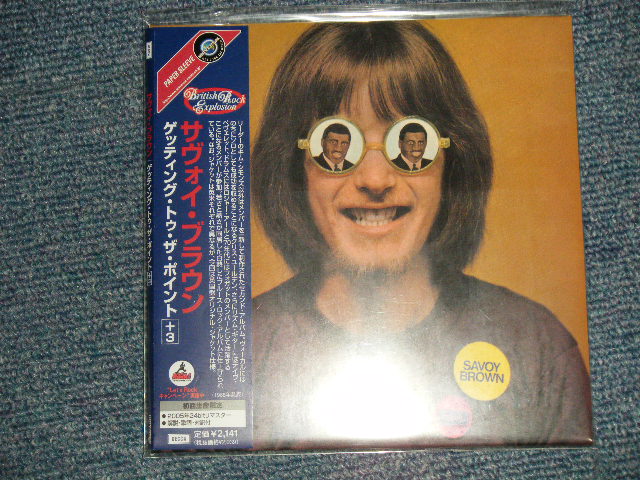 Photo1: SAVOY BR サボイ・ブラウン - GETTING TO THE POINT ゲッティング・トゥ・ザ・ポイント (SEALED) / 2005 JAPAN ORIGINAL "MINI-LP CD / PaperSleeve / 紙ジャケ" "BRAND NEW SEALED"CD with OBI