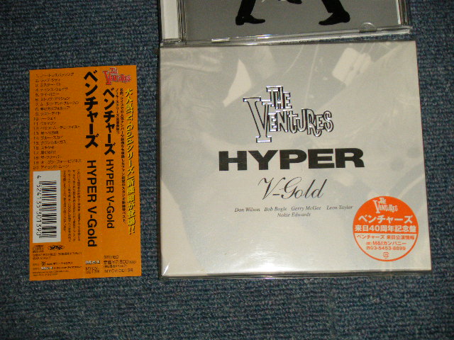 Photo1: THE VENTURES ベンチャーズ -  HYPER V-GOLD (MINT-/MINT) / 2002 JAPAN ORIGINAL Used CD with OBI