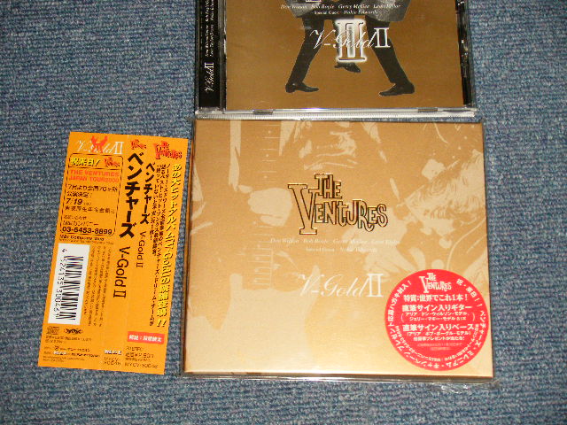 Photo1: THE VENTURES ベンチャーズ -  V-GOLD II (MINT-/MINT) / 2000 JAPAN ORIGINAL Used CD with OBI 