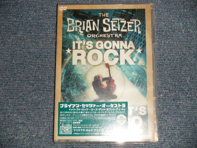 Photo1: BRIAN SETZER ORCHESTRA ブライアン・セッツァー - IT'S GONNA ROCK...CAUSE THAT’S WHAT I DO (SEALED) / 2010 JAPAN  Limited "BRAND NEW SEALED" CD+DVD