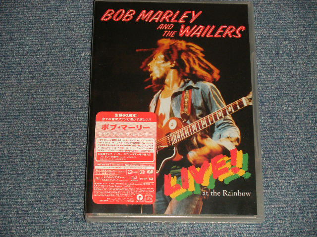 Photo1: ボブ・マーリィ  BOB MARLEY - LIVE AT THE RAINBOW ライヴ・アット・ザ・レインボ-ー   (SEALED)  / 2005 JAPAN "BRAND NEW SEALED" DVD    