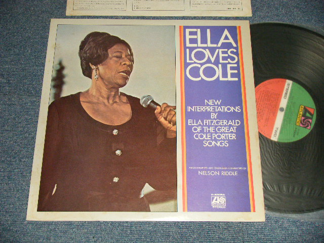 Photo1: ELLA FITZGERALD  エラ・フィッツジェラルド - ELLA LOVES COLE (Ex++/MINT-) / 1972 Version JAPAN REISSUE Used LP