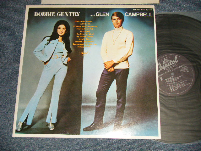 Photo1: BOBBIE GENTRY ボビー・ジェントリー & GLEN CAMPBELL グレン・キャンベル - BOBBIE GENTRY  & GLEN CAMPBELL  魅惑デュエット (Ex+++/MINT-) / 1979 Version Japan REISSUE Used LP
