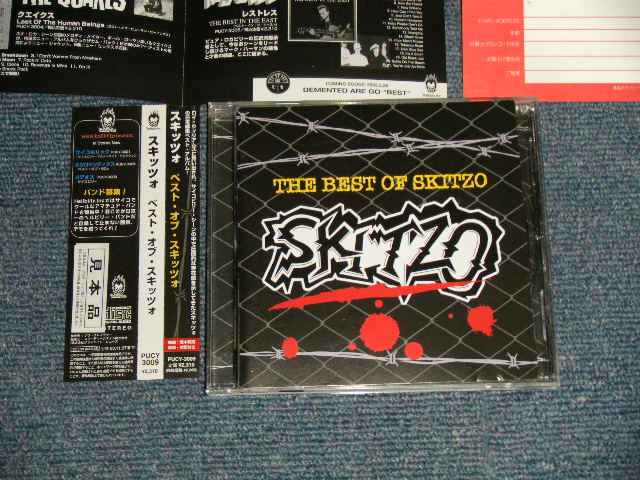 Photo1: SKITZO スキッツォ - THE BEST OF  (MINT-, Ex/MINT) / 2003 JAPAN ORIGINAL Used CD with OBI 