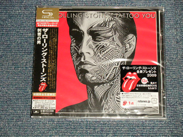 Photo1: THE ROLLING STONES ローリング・ストーンズ - TATOO YOU 刺青の男 (初回受注完全生産限定) (SEALED)  /  2009 JAPAN "LIMITED EDITION" "BRAND NEW SEALED" CD with OBI 