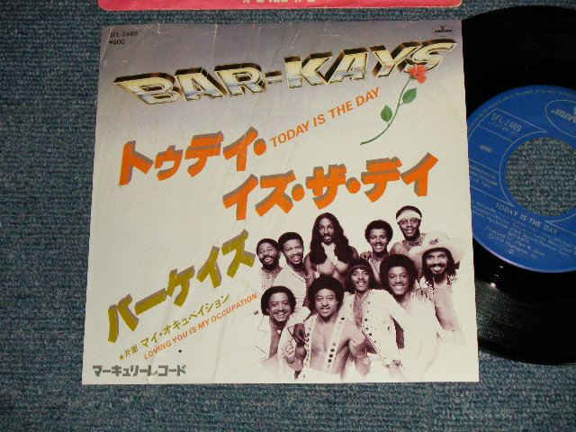 Photo1: BAR-KAYS バーケイズ - A)TODAY IS THE DAY トゥデイ・イズ・ザ・デイ・イズ・ザ・デイ  B)LOVING YOIU IS MY OCCUPATION マイ・オキュペイション (VG++/Ex+++) / 1979 JAPAN ORIGINAL Used 7" Single 