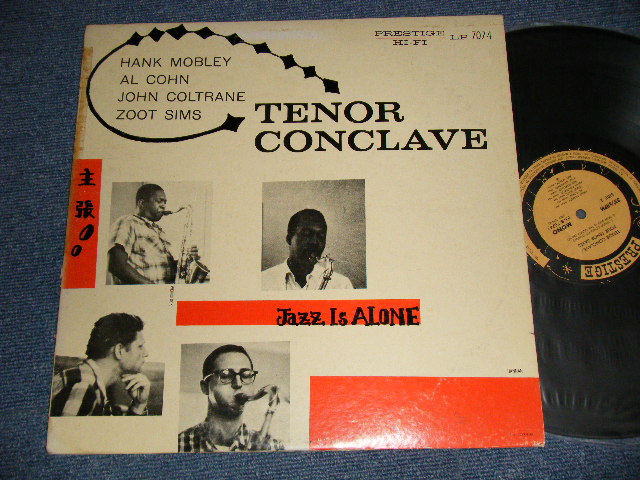 Photo1: HANK MOBLEY ハンク・モブレー, AL COHN アル・コーン, ZOOT SIMS ズート・シムズ, JOHN COLTRANE ジョン・コルトレーン - TENOR CONCLAVE / FOUR TENOR SAXES (VG+++/Ex++ EDSP) / 1972 JAPAN REISSUE Used LP