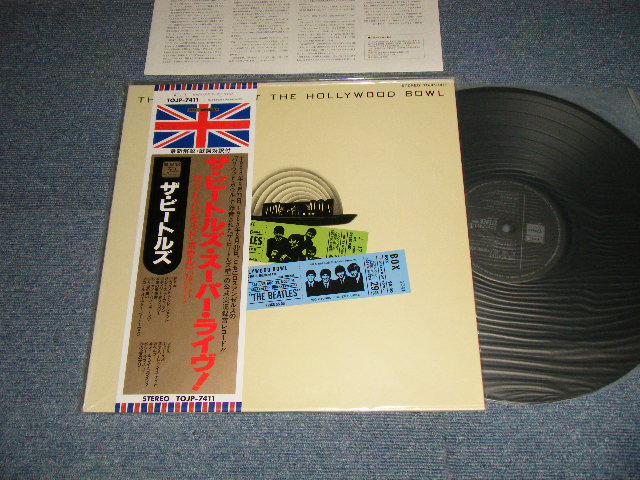 Photo1: THE BEATLES ザ・ビートルズ - The BEATLES AT THE HOLLYWOOD BOWL ザ・ビートルズ・スーパー・ライヴ（アット・ハリウッド・ボウル）(NEW) / 1992 JAPAN ORIGINAL B"BRAND NEW" LP with OBI 
