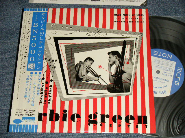 Photo1: URBIE GREEN SEPTET - NEW FACES-NEW SOUNDS (MINT/MINT) / 1999 JAPAN LIMITED 1st RELEASE Used 10"LP W/OBI