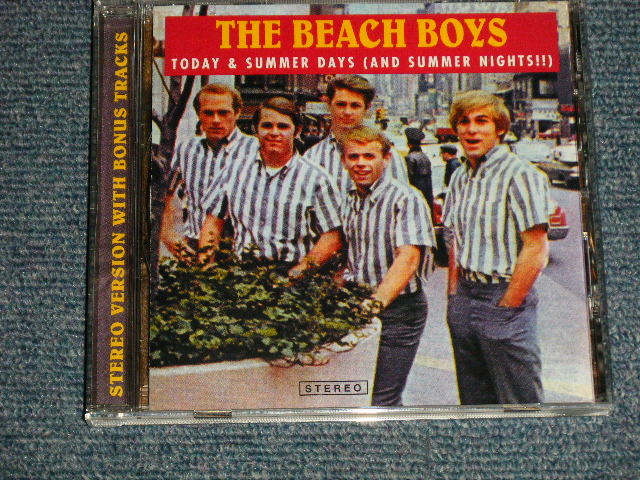 Photo1: THE BEACH BOYS - Today & Summer Days (And Summer Nights!!) : STEREO VERSION With BONUS TRACKS (NEW) / 1999 COLLECTOR'S BOOT "BRAND NEW" CD