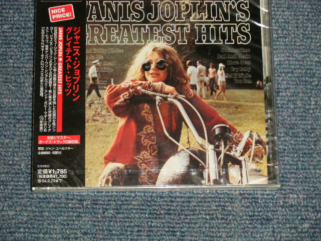 Photo1: JANIS JOPLIN ジャニス・ジョプリン - GREATEST HITS (SEALED) / 2004 JAPAN "BRAND NEW SEALED" CD with OBI 