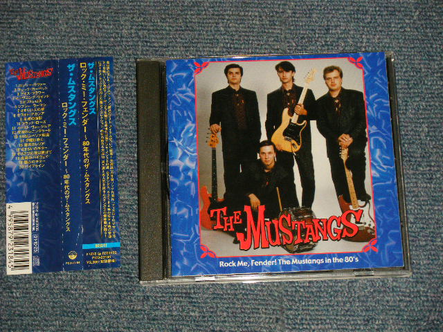 Photo1: The MUSTANGS ムスタングス - ROCK ME, FENDER! THE MUSTANGS IN THE 80's ロック・ミー・フェンダー(MINT-/MINT)  / 2001 JAPAN ORIGINAL Used CD with OBI