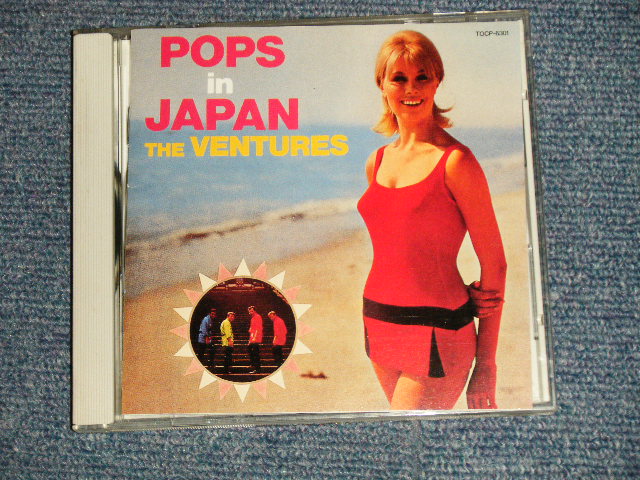 Photo1: THE VENTURES ベンチャーズ - POPS IN JAPAN (MINT-/MINT)/ 1990 JAPAN UsedCD 